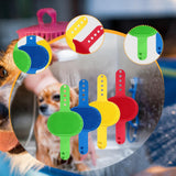 Maxbell Grooming Scrubber Massage Comb for Short Long Hairs Pet Puppy Dog Bath Brush 4Pcs