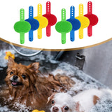 Maxbell Grooming Scrubber Massage Comb for Short Long Hairs Pet Puppy Dog Bath Brush 8Pcs
