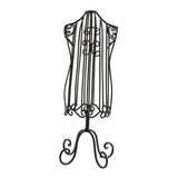 Maxbell Pet Dress Display Mannequin Metal Wire Vintage Display Rack Dog Cloth Hanger