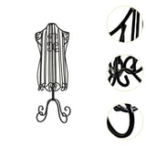Maxbell Pet Dress Display Mannequin Metal Wire Vintage Display Rack Dog Cloth Hanger