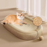 Maxbell Cat Scratcher Bed Cat Scratching Lounge Sofa Bed for Puppy and Kitten Summer 61cm Length
