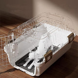 Maxbell Pet Cat Carrier Versatile Comfort Cat Carrying Case  M Without Skylight