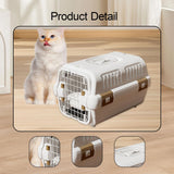 Maxbell Pet Cat Carrier Versatile Comfort Cat Carrying Case  M Without Skylight