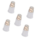 Maxbell 5Pcs B22 to E27 Light Socket Adapter Height 6.5cm Bayonet Lamp Base to Screw