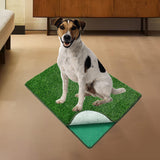 Maxbell Pet Lawn Mat Products Washable Pet Training Dog Grass for Balcony Patio Yard 46x71cm