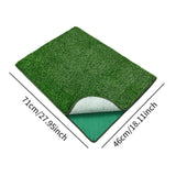 Maxbell Pet Lawn Mat Products Washable Pet Training Dog Grass for Balcony Patio Yard 46x71cm
