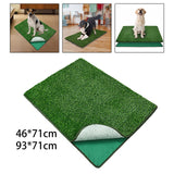 Maxbell Pet Lawn Mat Products Washable Pet Training Dog Grass for Balcony Patio Yard 46x71cm