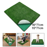 Maxbell Pet Lawn Mat Products Washable Pet Training Dog Grass for Balcony Patio Yard 46x71cm