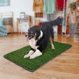 Maxbell Pet Lawn Mat Products Washable Pet Training Dog Grass for Balcony Patio Yard 46x71cm