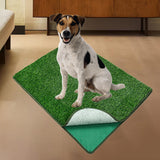Maxbell Pet Lawn Mat Products Washable Pet Training Dog Grass for Balcony Patio Yard 93x71cm