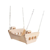 Maxbell Wooden Small Animal Hammock Guinea Pig Sleeping Nest for Squirrel Chinchilla