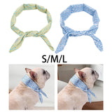 Maxbell Dog Cooling Collar Neck Cooling Tube for for Hot Weather Small to Large Dogs S blueyellow