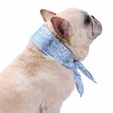 Maxbell Dog Cooling Collar Neck Cooling Tube for for Hot Weather Small to Large Dogs M blue