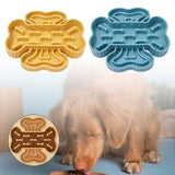 Maxbell Slow Feeder Bowl Preventing Choking TPR Slow Down Eating Bowl for Adult Dogs yellow