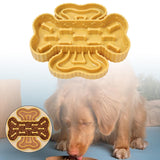 Maxbell Slow Feeder Bowl Preventing Choking TPR Slow Down Eating Bowl for Adult Dogs yellow