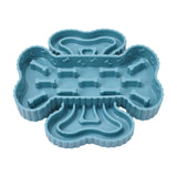 Maxbell Slow Feeder Bowl Preventing Choking TPR Slow Down Eating Bowl for Adult Dogs blue