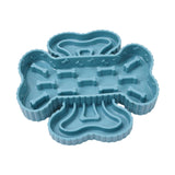 Maxbell Slow Feeder Bowl Preventing Choking TPR Slow Down Eating Bowl for Adult Dogs blue