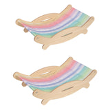 Maxbell Cooling Cat Hammock Bed Supplies Portable Pet Cot for Sleeping Outdoor Bunny S