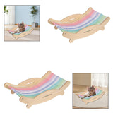 Maxbell Cooling Cat Hammock Bed Supplies Portable Pet Cot for Sleeping Outdoor Bunny S