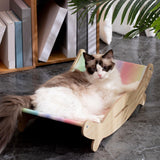 Maxbell Cooling Cat Hammock Bed Supplies Portable Pet Cot for Sleeping Outdoor Bunny S