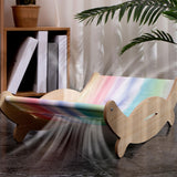 Maxbell Cooling Cat Hammock Bed Supplies Portable Pet Cot for Sleeping Outdoor Bunny L