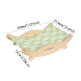 Maxbell Cat Bed Cooling Supplies Ergonomic Sleeping Pet Couch for Indoor Puppy Bunny S