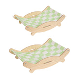 Maxbell Cat Bed Cooling Supplies Ergonomic Sleeping Pet Couch for Indoor Puppy Bunny S