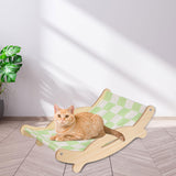 Maxbell Cat Bed Cooling Supplies Ergonomic Sleeping Pet Couch for Indoor Puppy Bunny S