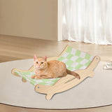 Maxbell Cat Bed Cooling Supplies Ergonomic Sleeping Pet Couch for Indoor Puppy Bunny L