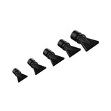 Maxbell Aquarium Duckbill Nozzle Compact Lightweight Sturdy Water Outlet Pipe Nozzle Black 5pcs