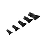 Maxbell Aquarium Duckbill Nozzle Compact Lightweight Sturdy Water Outlet Pipe Nozzle Black 5pcs