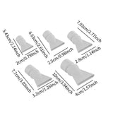 Maxbell Aquarium Duckbill Nozzle Compact Lightweight Sturdy Water Outlet Pipe Nozzle White 5pcs