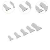 Maxbell Aquarium Duckbill Nozzle Compact Lightweight Sturdy Water Outlet Pipe Nozzle White 5pcs