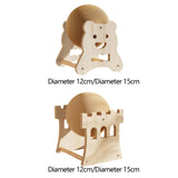 Maxbell Sisal Scratching Ball Lightweight Scratch Board for Kittens Indoor Cat Puppy Bear Small