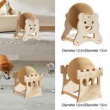 Maxbell Sisal Scratching Ball Lightweight Scratch Board for Kittens Indoor Cat Puppy Bear Small