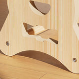 Maxbell Sisal Scratching Ball Lightweight Scratch Board for Kittens Indoor Cat Puppy Castle Small