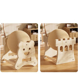 Maxbell Sisal Scratching Ball Lightweight Scratch Board for Kittens Indoor Cat Puppy Castle Small