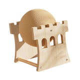 Maxbell Sisal Scratching Ball Lightweight Scratch Board for Kittens Indoor Cat Puppy Castle Large