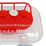 Maxbell Window Hummingbird Feeder for Outdoor Bird Watching with Strong Suction Cups