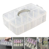 Maxbell Dog Shoes Storage Box Detachable Compartments Compact Shoe Storage Organizer 24.5x17x6cm