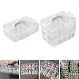 Maxbell Dog Shoes Storage Box Detachable Compartments Compact Shoe Storage Organizer 24.5x17x6cm