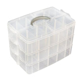 Maxbell Dog Shoes Storage Box Detachable Compartments Compact Shoe Storage Organizer 24.5x17x18cm