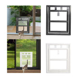 Maxbell Pet Door Screen Heavy Duty Versatile Easy Install and Removal Partition Mesh black