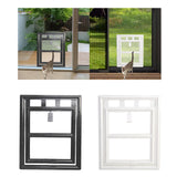 Maxbell Pet Door Screen Heavy Duty Versatile Easy Install and Removal Partition Mesh black
