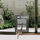 Maxbell Pet Door Screen Heavy Duty Versatile Easy Install and Removal Partition Mesh black
