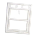 Maxbell Pet Door Screen Heavy Duty Versatile Easy Install and Removal Partition Mesh white