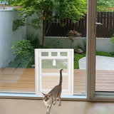Maxbell Pet Door Screen Heavy Duty Versatile Easy Install and Removal Partition Mesh white