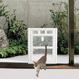 Maxbell Pet Door Screen Heavy Duty Versatile Easy Install and Removal Partition Mesh white