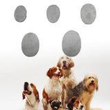 Maxbell 4Pcs Dog Insoles Wear Resistant Nonslip Soft Pet Foot Pad for Puppy Supplies Size 35