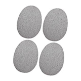 Maxbell 4Pcs Dog Insoles Wear Resistant Nonslip Soft Pet Foot Pad for Puppy Supplies Size 55